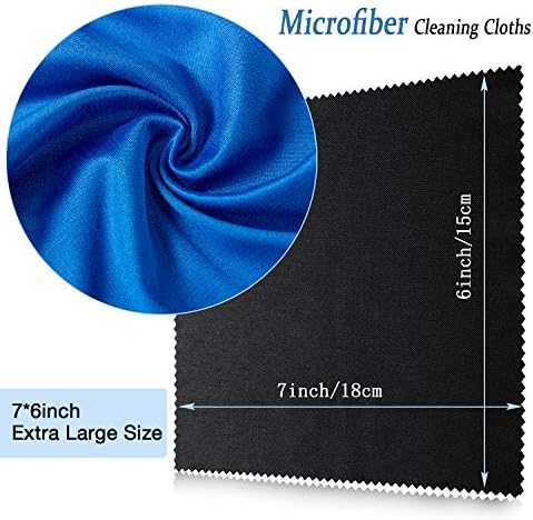 Frienda 50 Pcs Microfiber Glass Cleaning Cloths Lens - Image 2