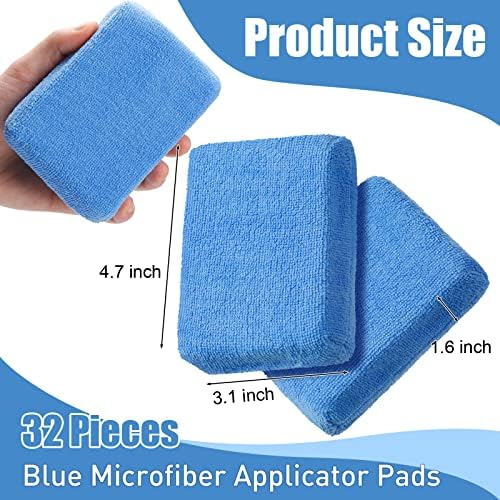 Riakrum 32 Pcs Microfiber Applicator Pads - Image 2