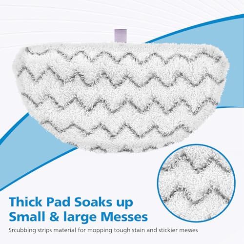 iSingo 10 Pack 1940 Steam Mop Pads - Image 4