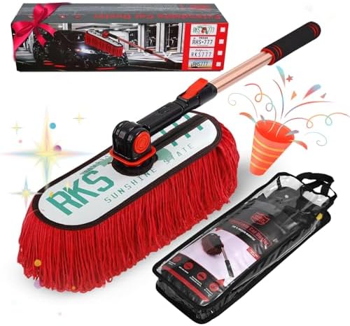 Extendable Car Duster, Sunshine Wax Cotton by RIDEKINGS