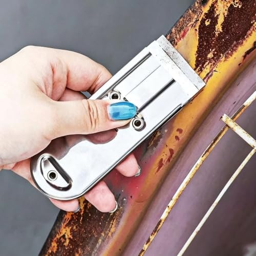 Razor Scraper Tool with 10 Replacement Blades, All‑Stainless‑Steel - Image 6