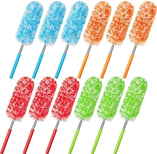 Tanlade 12 Pcs Microfiber Feather Dusters by Tanlade