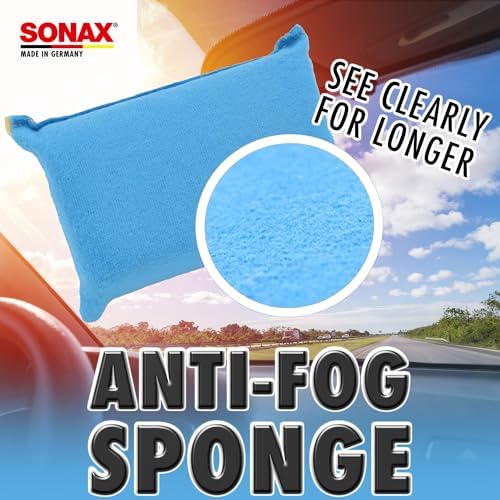 SONAX Windscreen Sponge 417100 | Dual Action Cleaning Tool - Image 2