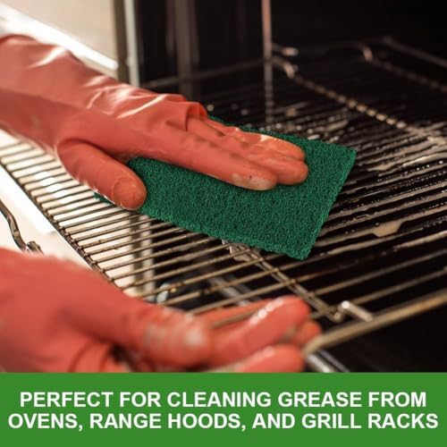 AIDEA Heavy Duty Scouring Pads, Dish Scrubber Pads 96 Pack, 5.5in*3.5in - Image 3