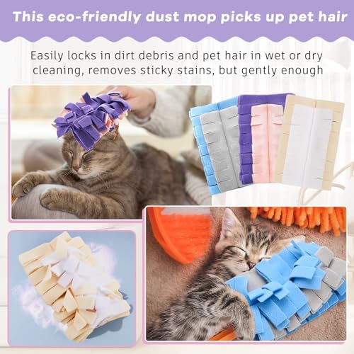 3 Pcs Reusable Duster Refills Washable Pads, Classic Color - Image 6