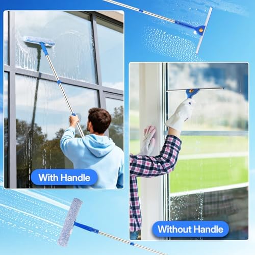 Window Cleaning Kit with Bucket, Squeegee and Scrubber - Image 5