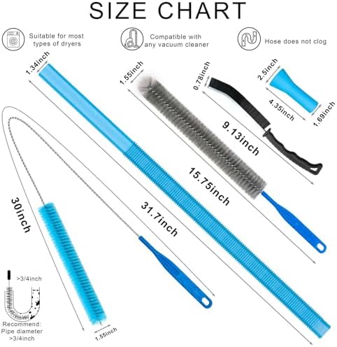 4 Pieces Dryer Vent Cleaner Kit‌ - Image 2