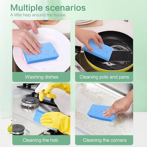 Large Cellulose Sponges, Kitchen Sponge - Image 2