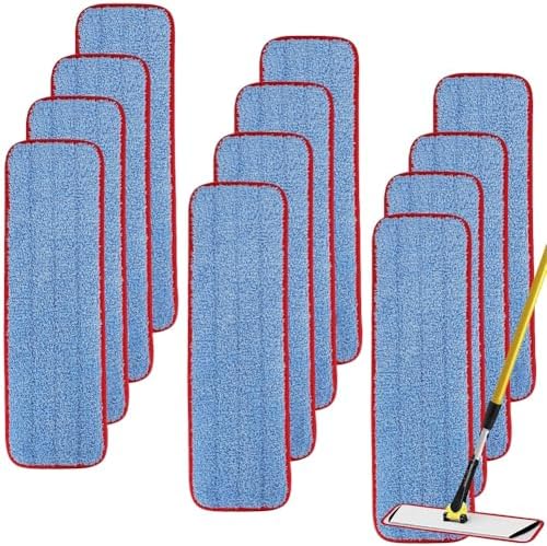 Replacement Mop Pads for Rubbermaid Commercial 18.5 Inch Mop Head by Sgizoku
