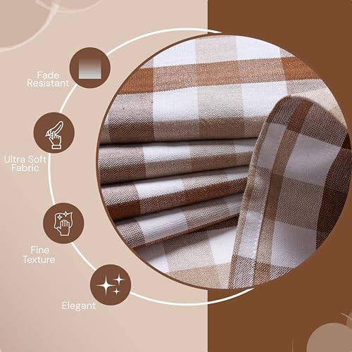 Checked Dish Towels 12 Pack, 18x26 Inches, Quick Dry Towels - Image 5