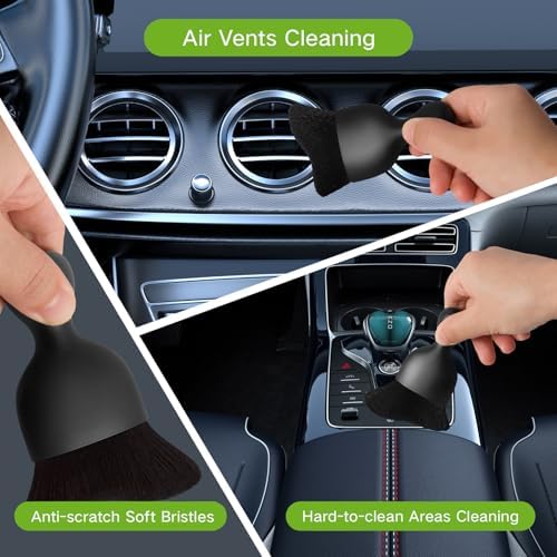 Qydipclin 10pcs Windshield Cleaning Tool Car Interior Window Cleaner Kit - Image 7