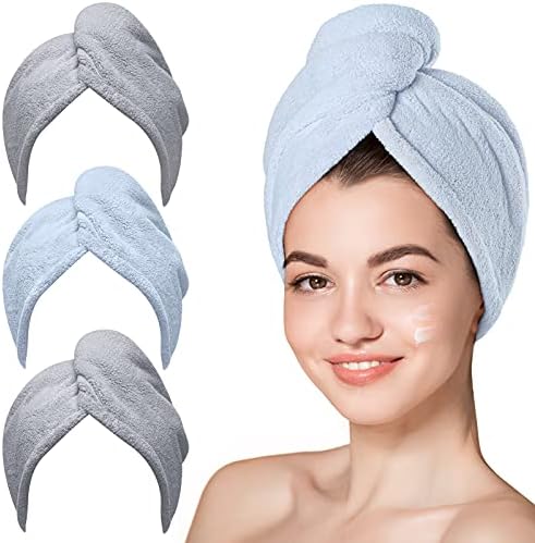 Hicober Microfiber Hair Towel Wrap by Hicober