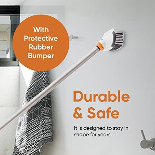 Superio Deck Scrub Brush Head, Heavy Duty Stiff Bristles Grout Scrubber - Image 5