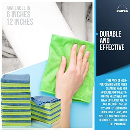 Zwipes Microfiber Towel Cleaning Cloths, 36 Pack - Image 4