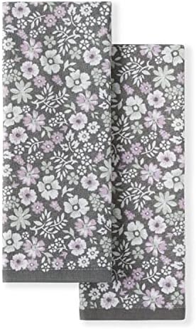 Martha Stewart Dual Purpose Kitchen Towel 2-Pack Set, Ditsy Floral by MarthaStewart
