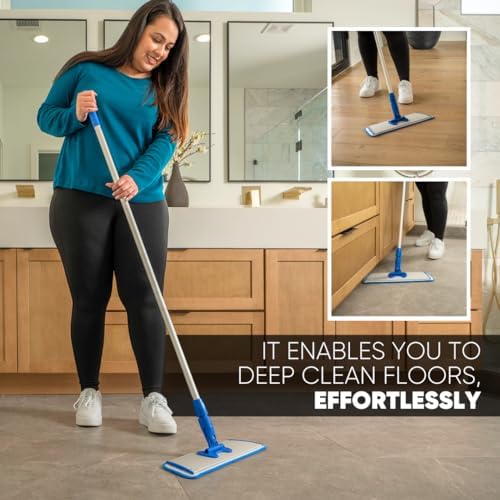 Cinch Mop - Microfiber Mop for Hardwood Floors - Flat Mops System for Wood - Image 5