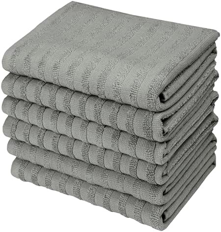 Premium Kitchen Towels 6 Pack 100% Cotton - Image 5