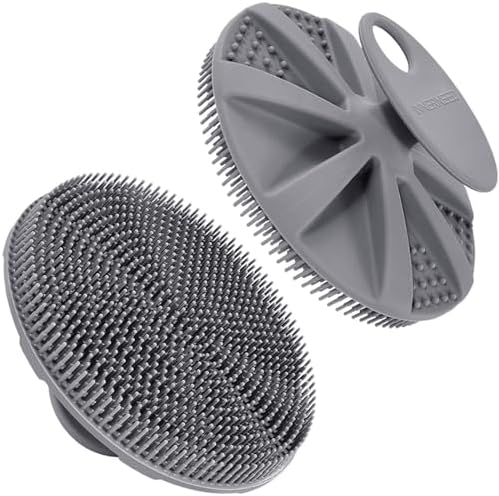 INNERNEED Food-Grade Soft Silicone Body Scrubber Shower Brush by INNERNEED