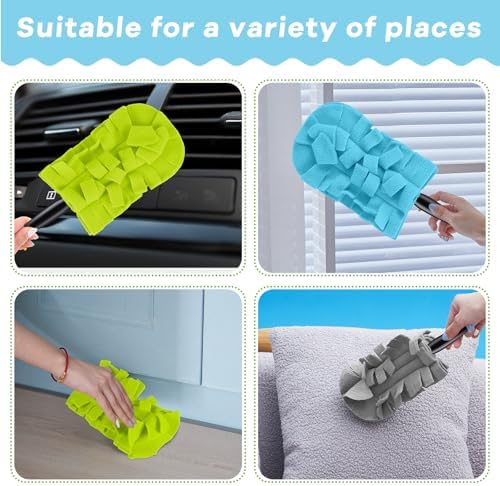 3 Pcs Reusable Duster Refills Washable Pads - Image 4