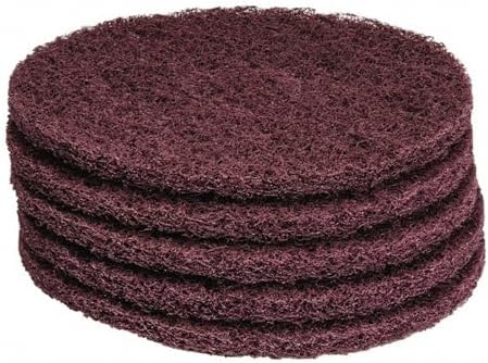 PRO SOURCE Maroon Extra Heavy Duty Floor Stripping Pads: 5 Pack by PROSOURCE