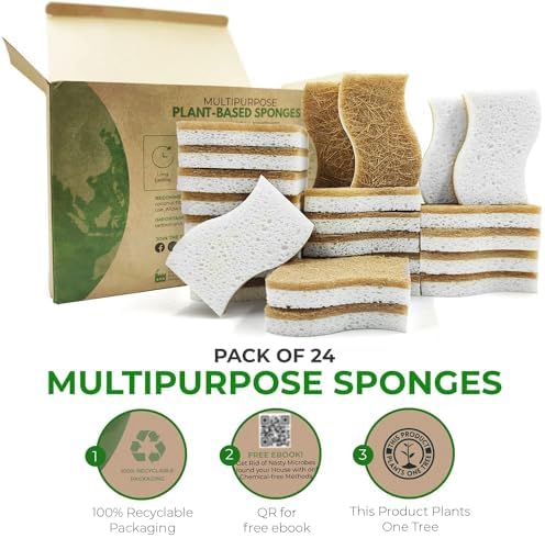 AIRNEX Natural Kitchen Sponges - Image 3