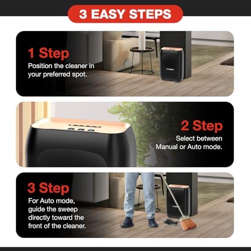 Gearwiz Touchless Automatic Electric Vacuum Dustpan - Image 6