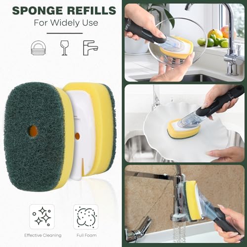 Sponge Brush Refills for OXO Soap Dispensing Dish Brush - Image 7