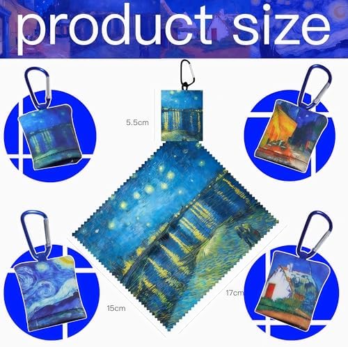 4 Pack Microfiber Glasses Cleaning Cloth, Lint Scratch Resistant Lens Cloth - Image 2