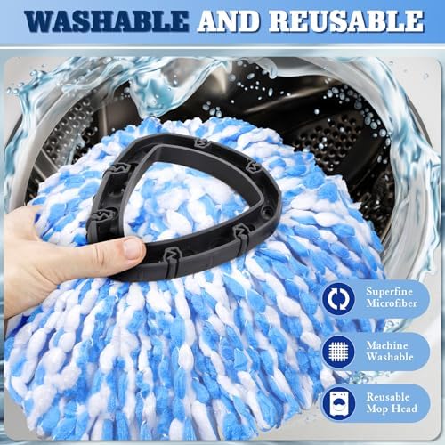 Spin Mop Head Refills Compatible - Image 4