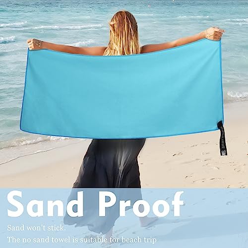 Microfiber Travel Towel, Quick Dry Camping & Gym Towel. Compact - Image 7
