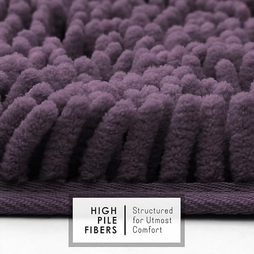 Hearth & Harbor Bathroom Rugs, Chenille Bath Mat - Image 7