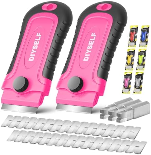 DIYSELF 2 Pack Razor Scrapers by DIYSELF