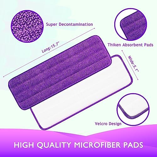 Reusable Power Mop Refills Pads Compatible - Image 3