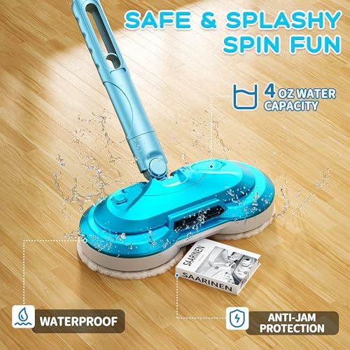 BLAXTEM Electric Mop Toy, Rechargeable W/ Water Sprayer - Image 4