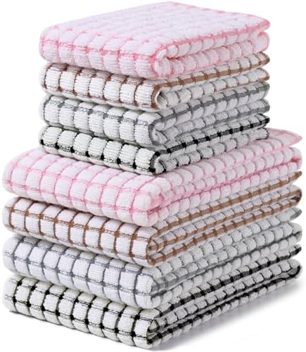 Homaxy Kitchen Towels and Dishcloths Set by Homaxy
