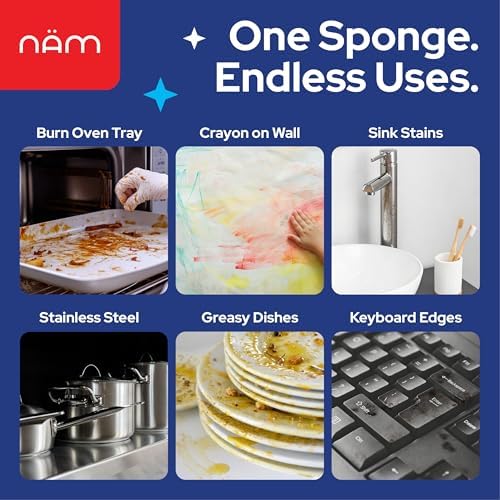 Melamine Sponge 20 Pack, Extra Dense Magic Cleaning Sponge - Image 4