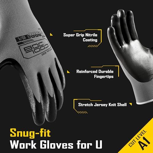 COOLJOB 10/20 Pair Safety Work Gloves - Image 2