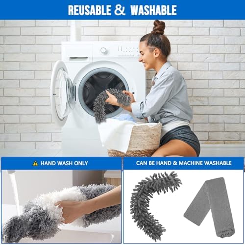 UIMO Microfiber Feather Duster 5-in-1 Kit - Image 7