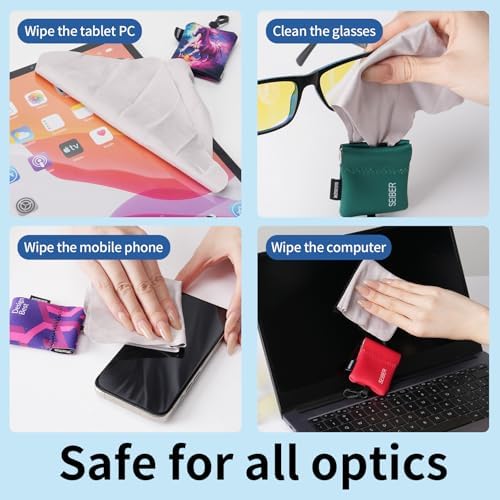 SEIBER Microfiber Eyeglass Cleaning Cloth - Image 4