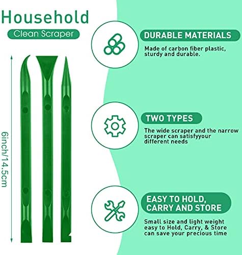 Honoson 9 Pcs Cleaning Scraper Tool, Scratch Free - Image 3