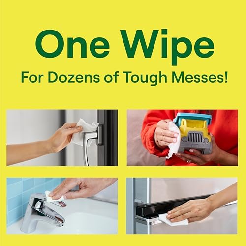 Seventh Generation Multi Surface Wipes Lemon Zest scent Pack of 6 All Purpose - Image 4