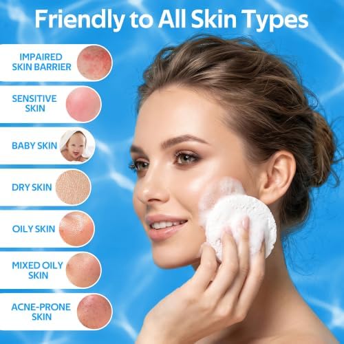 200 PCS Compressed Facial Sponges, Exfoliating Mask, Makeup Removal - Image 5