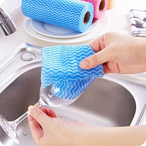 Disposable Cleaning Cloths, Dish Cloths Absorbent Kitchen Towels - Image 6