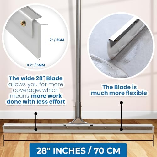 MHM AquaSlide PushPro – 28-Inch Heavy Duty Squeegee - Image 3