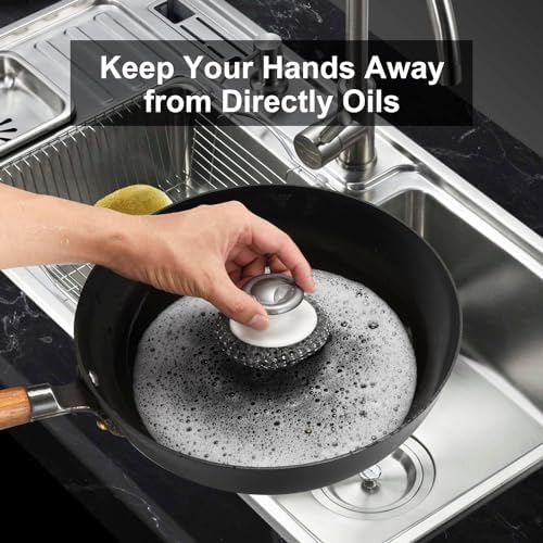 2Pcs Stainless Steel Scrubber - Image 2