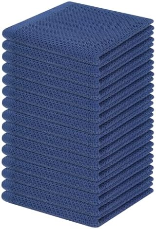 Homaxy 100% Cotton Waffle Weave Kitchen Dish Cloths 15-Pack by Homaxy