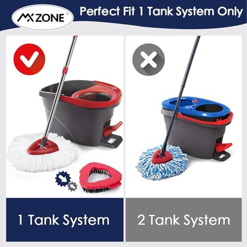 Spin Mop Head & Handle Replacement Set - Image 2