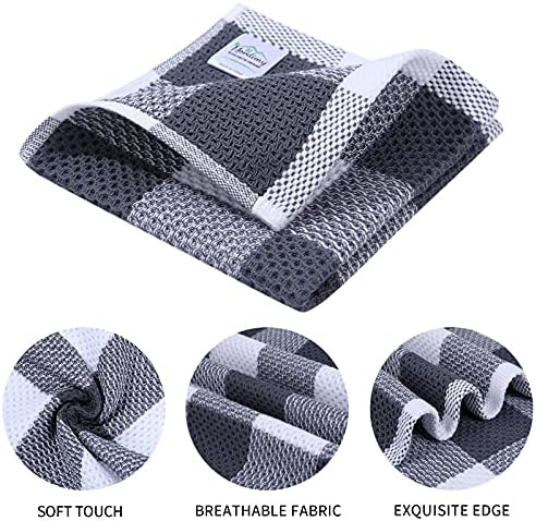 Mordimy Cotton Waffle Dish Cloths, 6 Pack - Image 2
