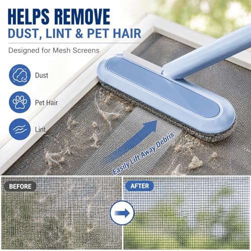 2026 New Window Screen Cleaning Brush, 4-in-1 Multi-Functional Cleaning Tool - Image 3