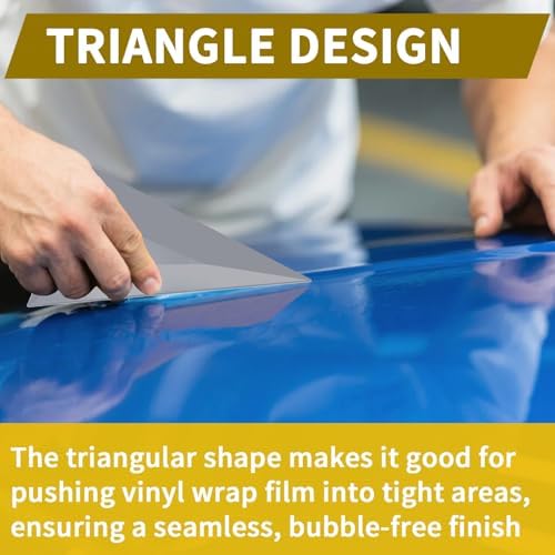 5 PCS Window Tint Squeegee Triangle Contour Squeegee Window Tint Tools Card - Image 5
